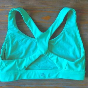 Athleta Ultimate Bra Sz Small A-C Teal
